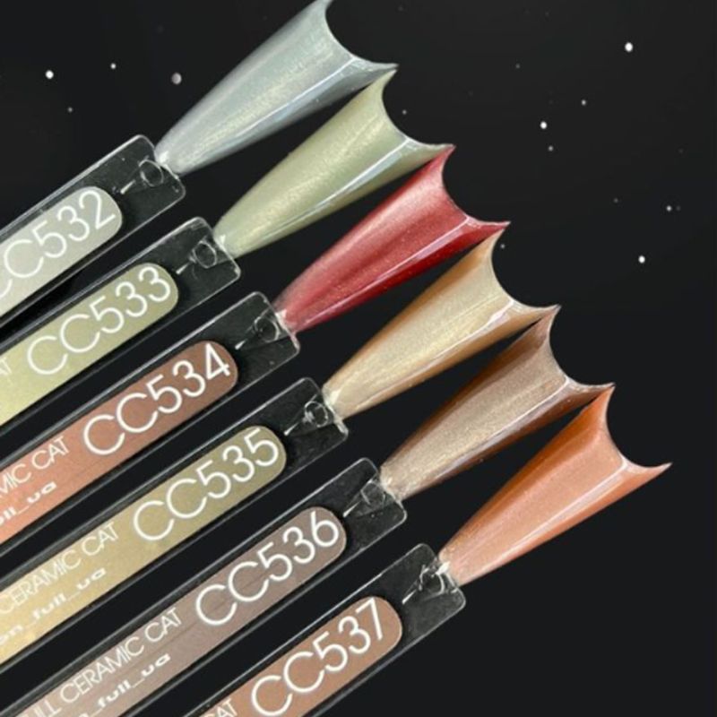 Гел лак MOON FULL Ceramic Cat Eye №SC 537