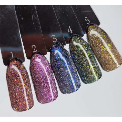 Гел лак Moon Full Chrome Flake Disko №02 8мл