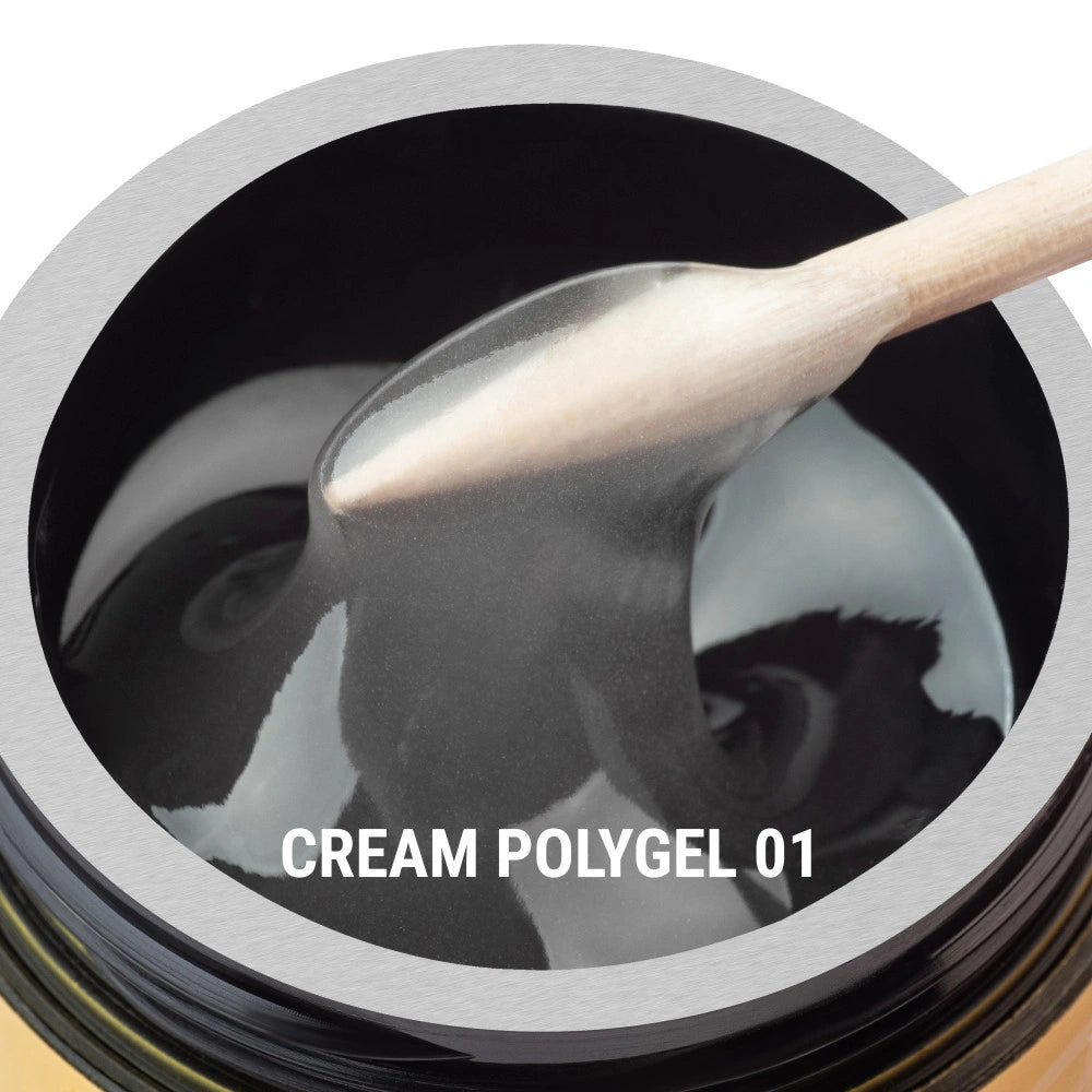 Полигел KUPIUVITI Cream Polygel №01, 30 мл(прозрачен)