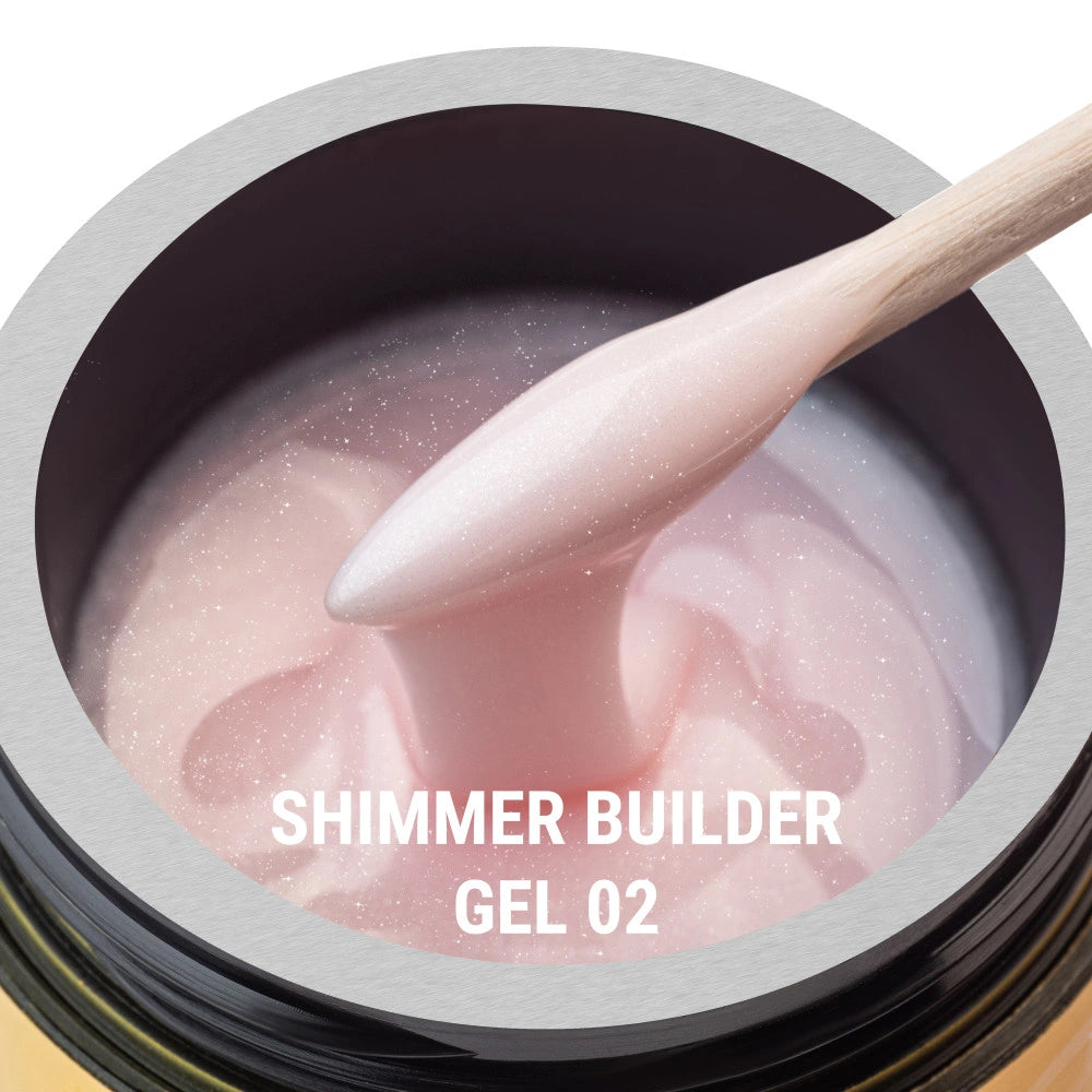 Гел за изграждане KUPIUVITI Shimmer Builder Gel №02, 30 мл