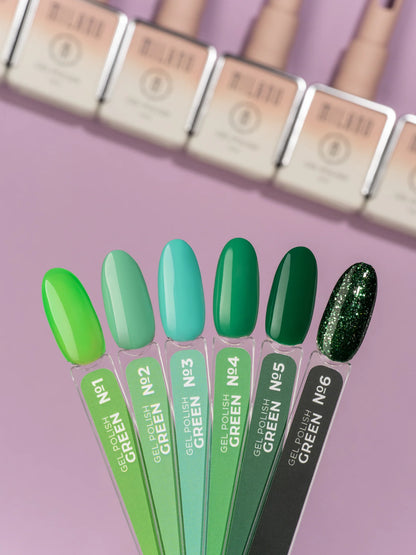 Gel lak Green 10ml 02