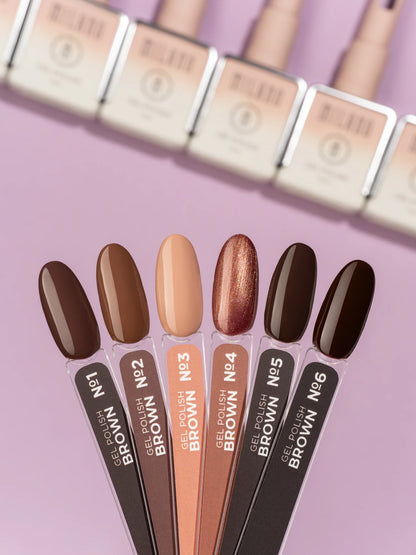 Gel lak Brown 10ml 01