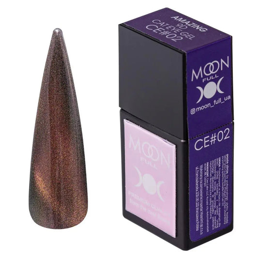 Гел лак MOON FULL 9D CAT EYE 02 12мл