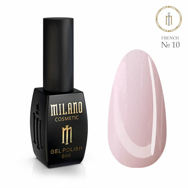 Гел лак Milano FRENCH №10