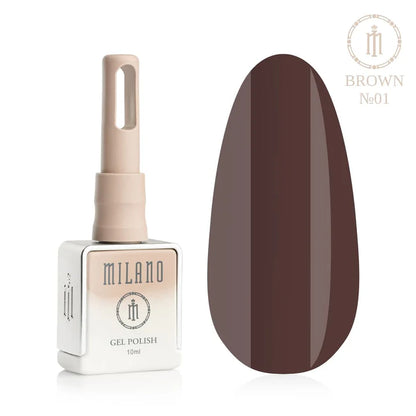 Gel lak Brown 10ml 01