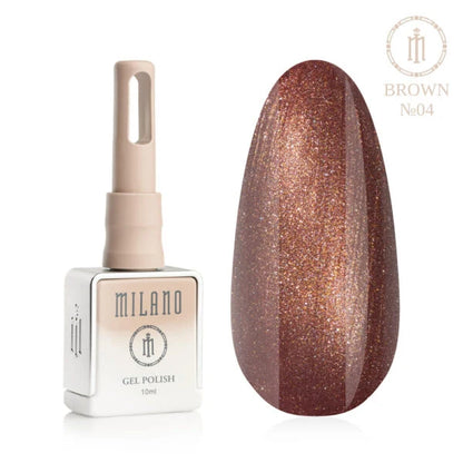 Gel lak Brown 10ml 04
