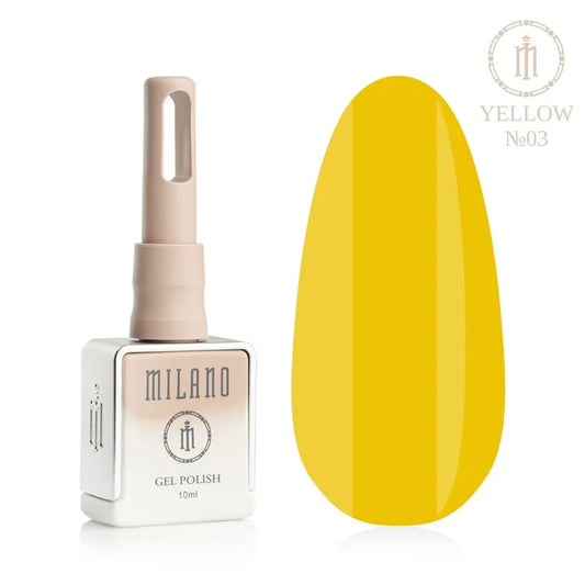 Gel lak Yellow 10ml 03