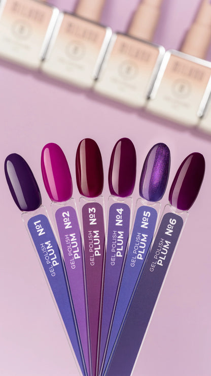 Gel lak Plum 10ml 01