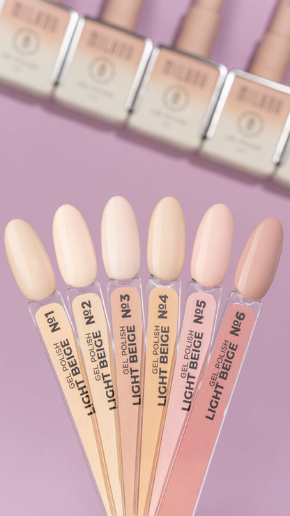 Гел лак Light Beige 03