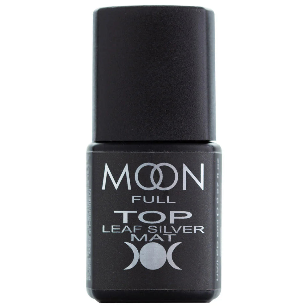 Moon Full Top Leaf Silver Mat 8ml