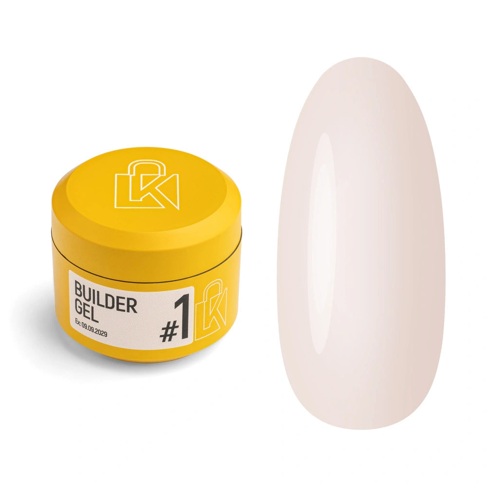 Гел за изграждане KUPIUVITI Builder Gel №01, 30 мл