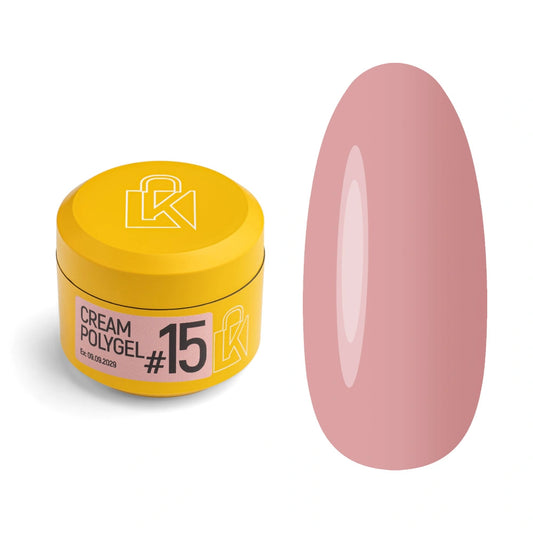 Полигел KUPIUVITI Cream Polygel №15, 30 мл