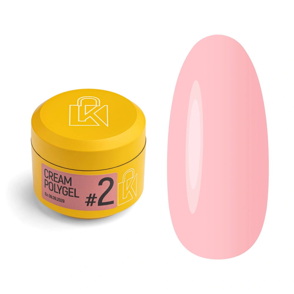 Полигел KUPIUVITI Cream Polygel №02, 30 мл