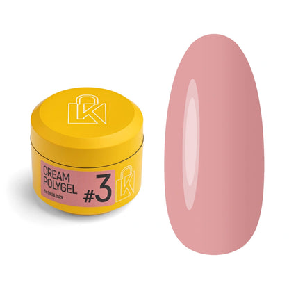 Полигел KUPIUVITI Cream Polygel №03, 30 мл