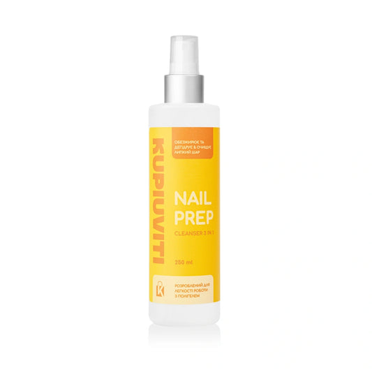 Nail Prep KUPIUVITI 3-in-1, 250 мл