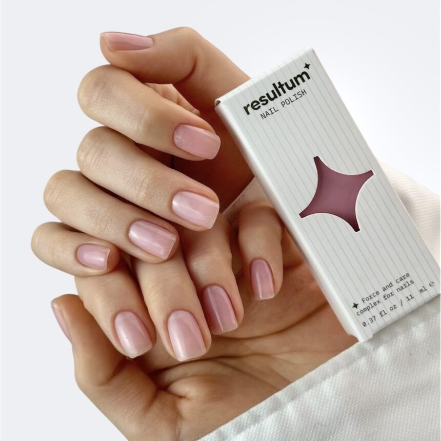 Nail Polish Hardener S.O.S + Shea Butter – укрепващ лак за нокти с масло от ший