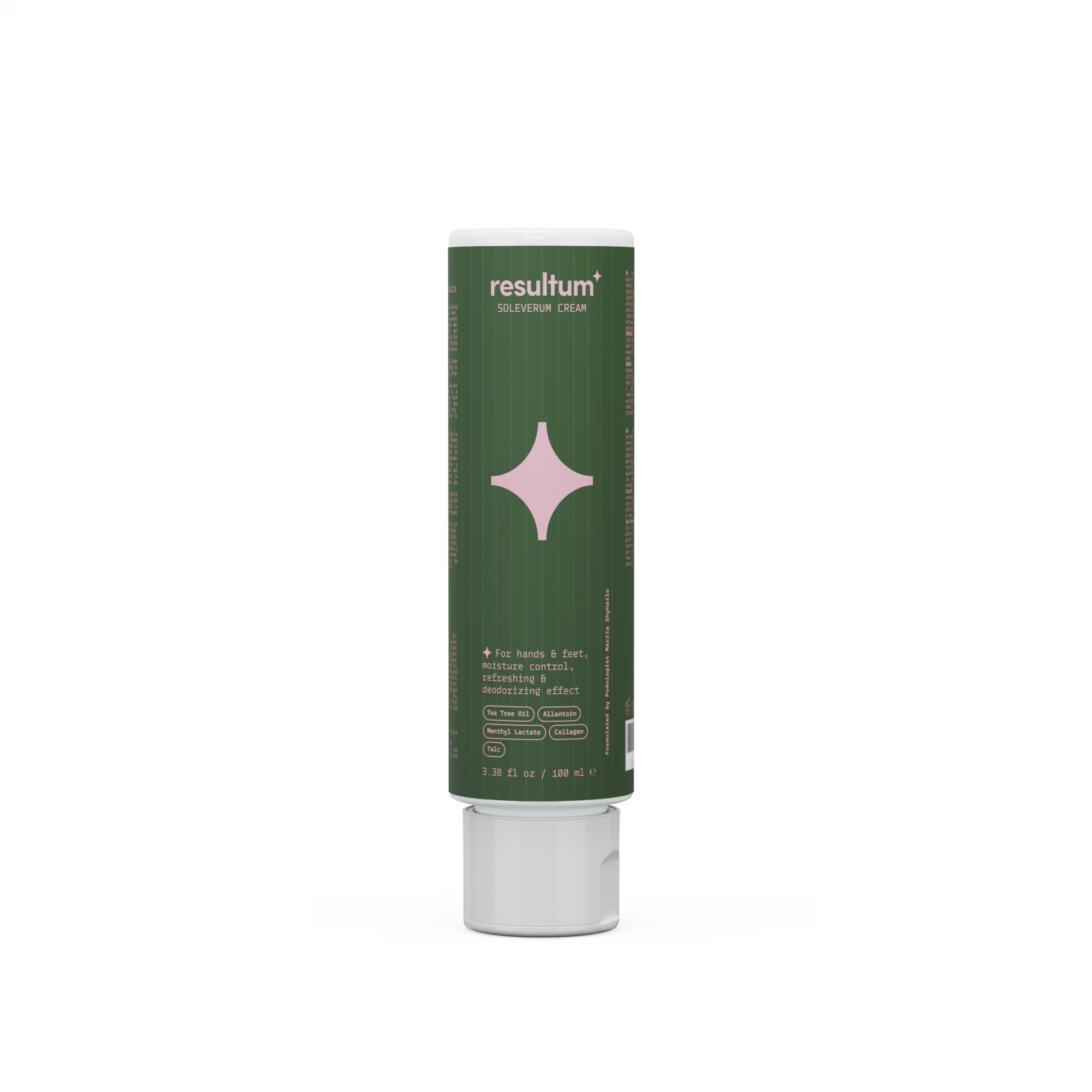 Soleverum Cream 100ml– крем-талк за ръце и крака