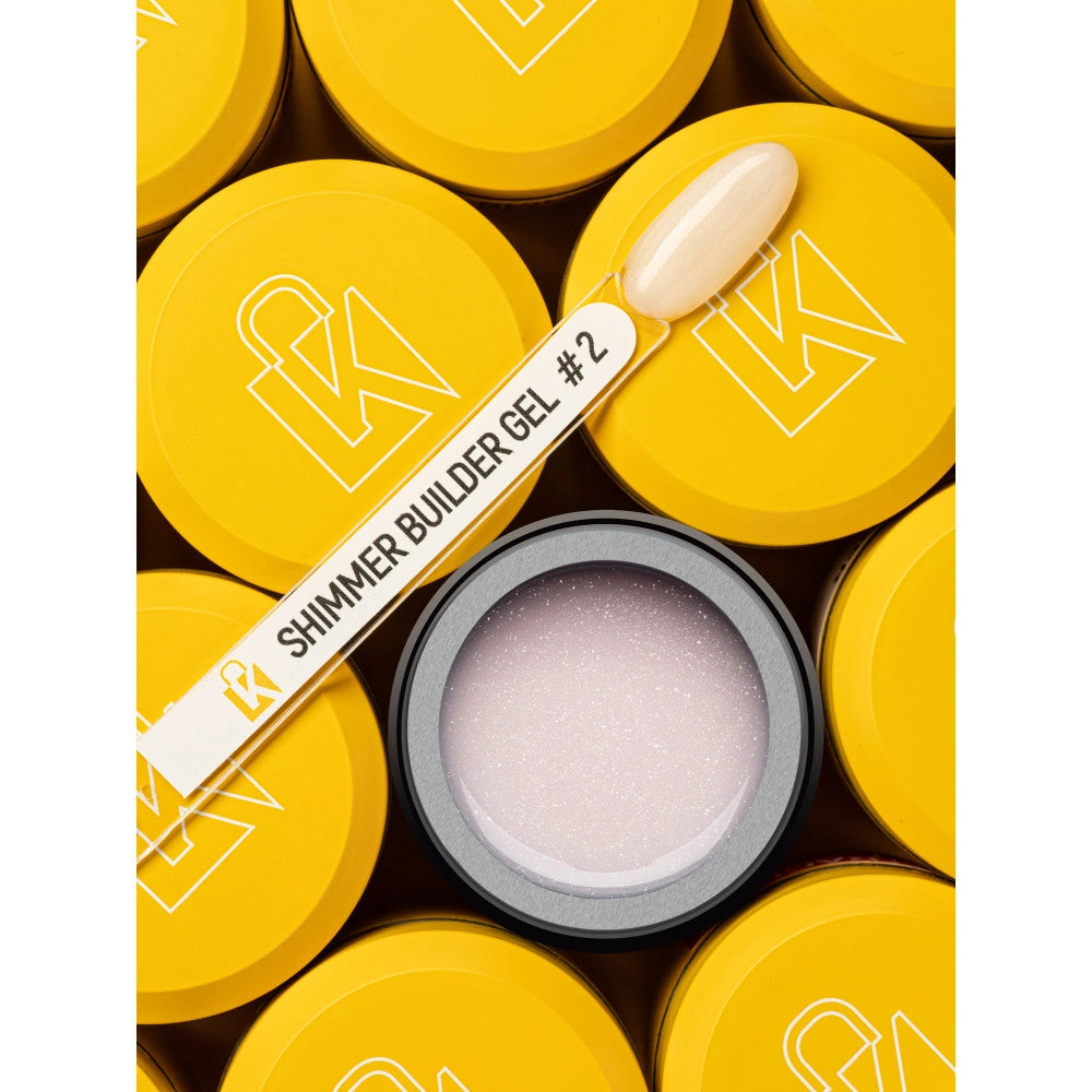 Гел за изграждане KUPIUVITI Shimmer Builder Gel №02, 30 мл