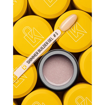 Гел за изграждане KUPIUVITI Shimmer Builder Gel №03, 30 мл