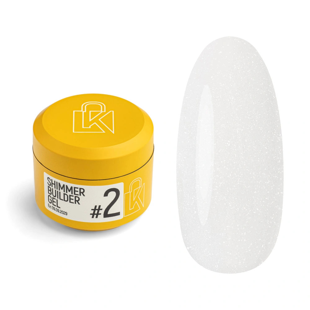 Гел за изграждане KUPIUVITI Shimmer Builder Gel №02, 30 мл