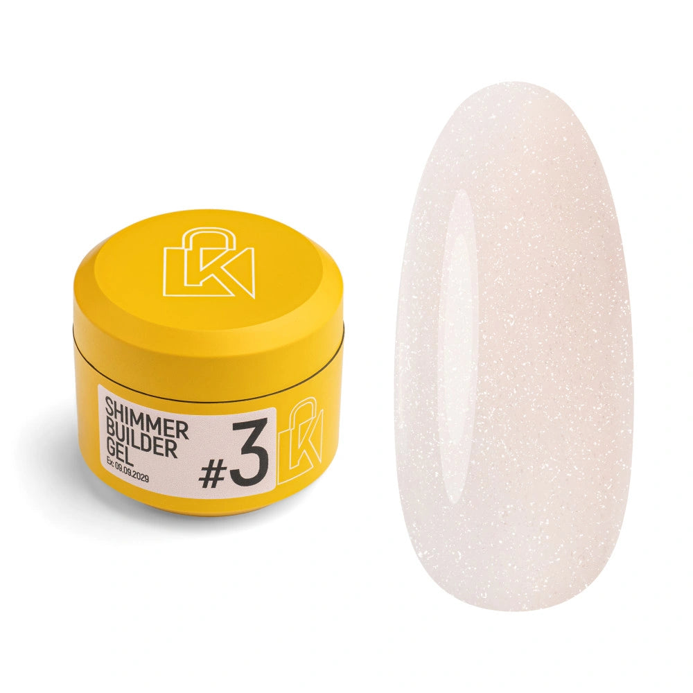 Гел за изграждане KUPIUVITI Shimmer Builder Gel №03, 30 мл