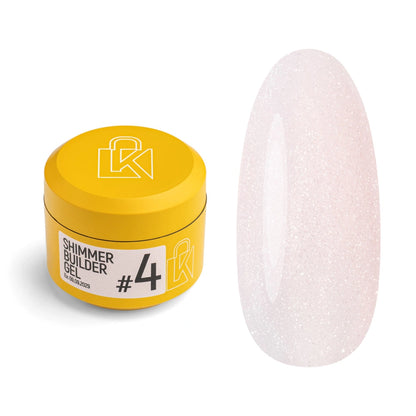 Гел за изграждане KUPIUVITI Shimmer Builder Gel №04, 30 мл