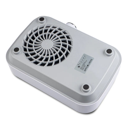 Прахоуловител за маникюр Bucos Cyclone V3-B WHITE с НЕРА филтър и акумулатор 100W